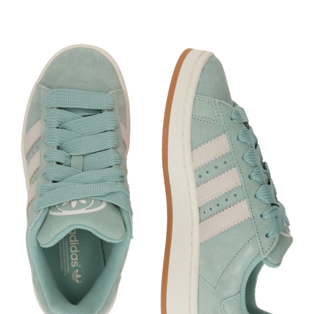 ADIDAS ORIGINALS Sneaker low 'Campus 00s'  gri deschis / verde mentă