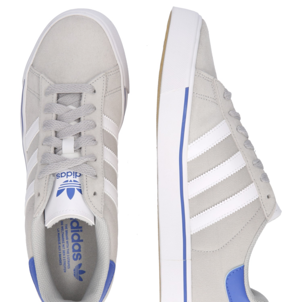 ADIDAS ORIGINALS Sneaker low 'Campus'  gri / alb