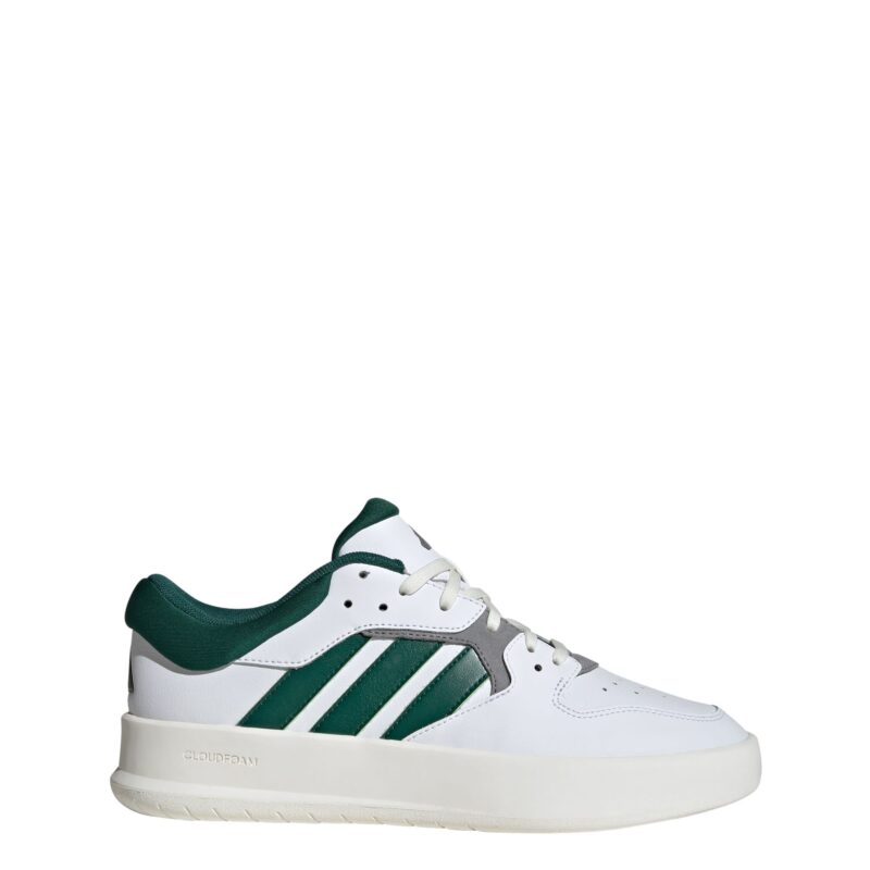 ADIDAS ORIGINALS Sneaker low 'Court 24'  gri / verde închis / alb