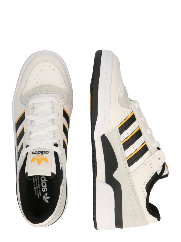 ADIDAS ORIGINALS Sneaker low 'FORUM'  gri deschis / portocaliu / negru / alb