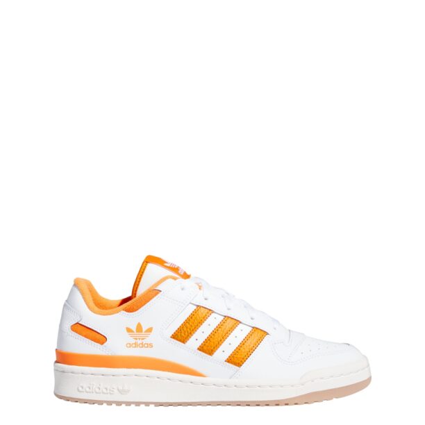 ADIDAS ORIGINALS Sneaker low 'Forum'  portocaliu / alb