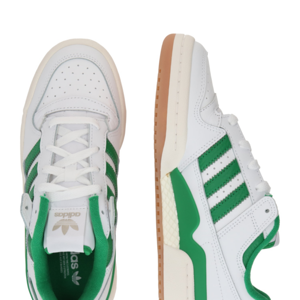 ADIDAS ORIGINALS Sneaker low 'Forum'  verde iarbă / alb