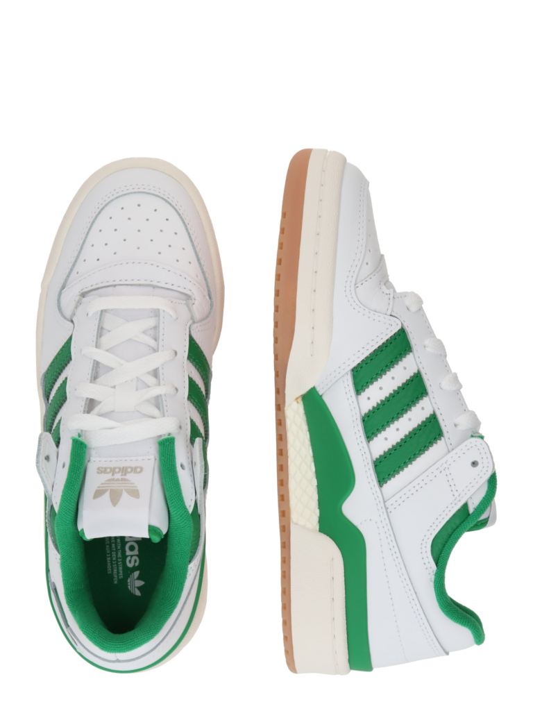 ADIDAS ORIGINALS Sneaker low 'Forum'  verde iarbă / alb