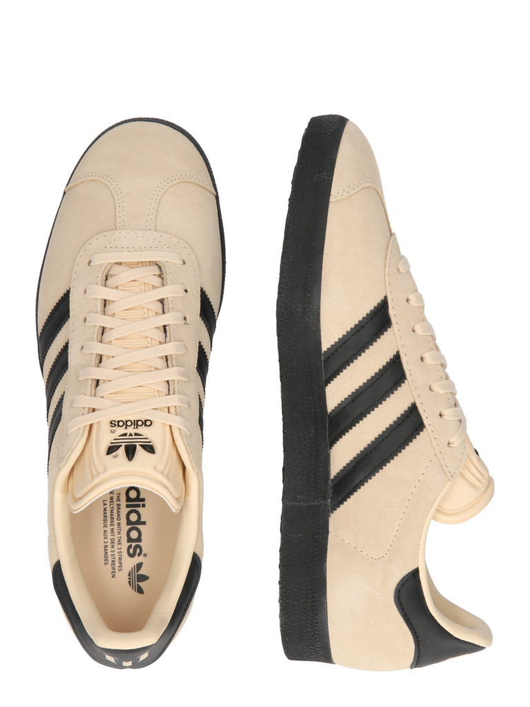 ADIDAS ORIGINALS Sneaker low 'GAZELLE MESSI'  nisipiu / auriu / negru