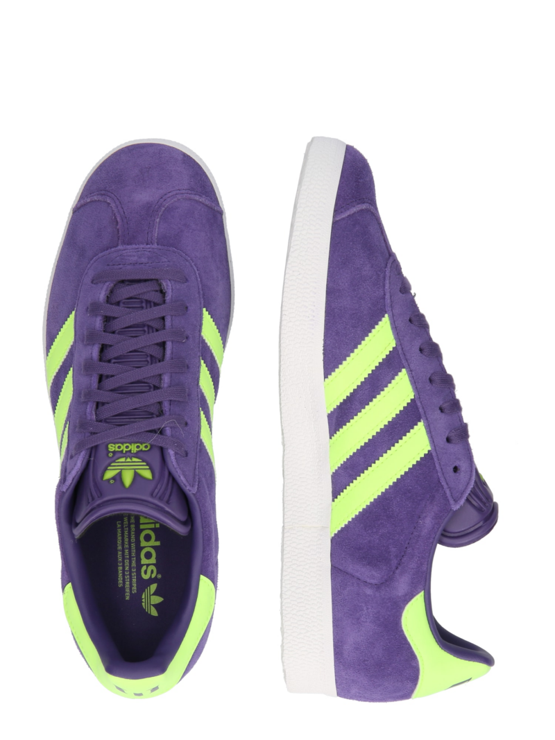 ADIDAS ORIGINALS Sneaker low 'GAZELLE MESSI'  verde măr / albastru violet