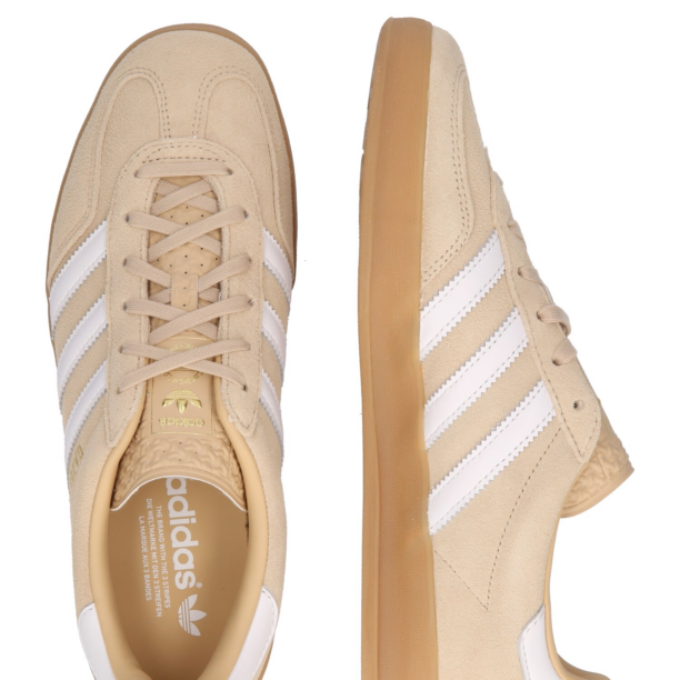 ADIDAS ORIGINALS Sneaker low 'GAZELLE'  bej / alb murdar preţ