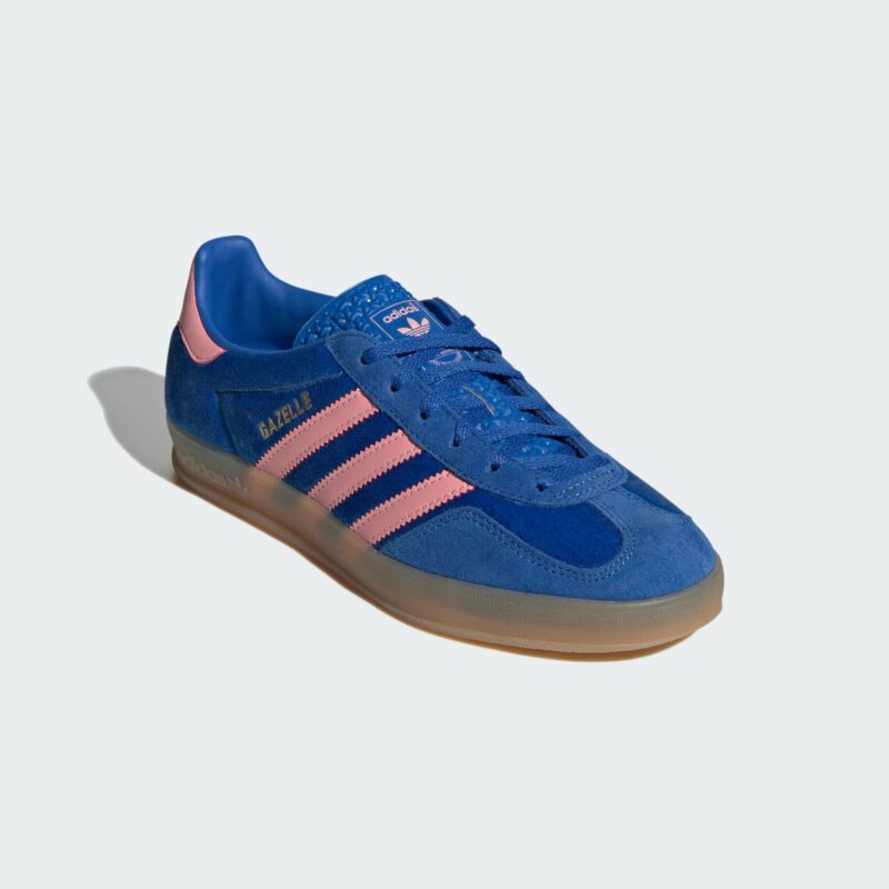 Preţ ADIDAS ORIGINALS Sneaker low 'Gazelle'  albastru / auriu / roz