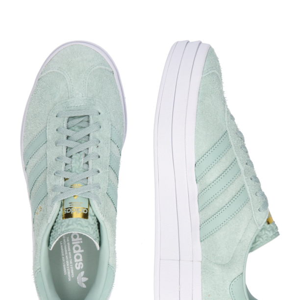 ADIDAS ORIGINALS Sneaker low 'Gazelle'  auriu / verde mentă