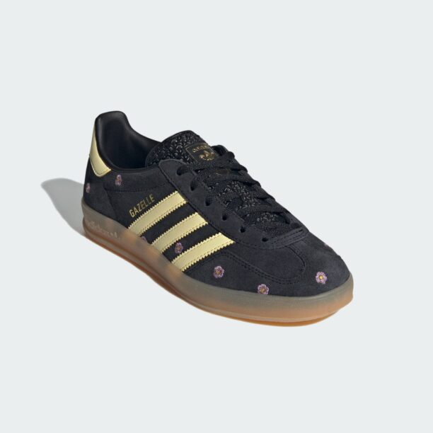 Preţ ADIDAS ORIGINALS Sneaker low 'Gazelle'  galben deschis / roz / negru