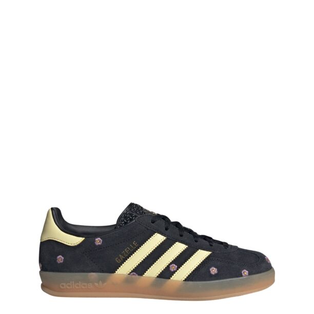 ADIDAS ORIGINALS Sneaker low 'Gazelle'  galben deschis / roz / negru