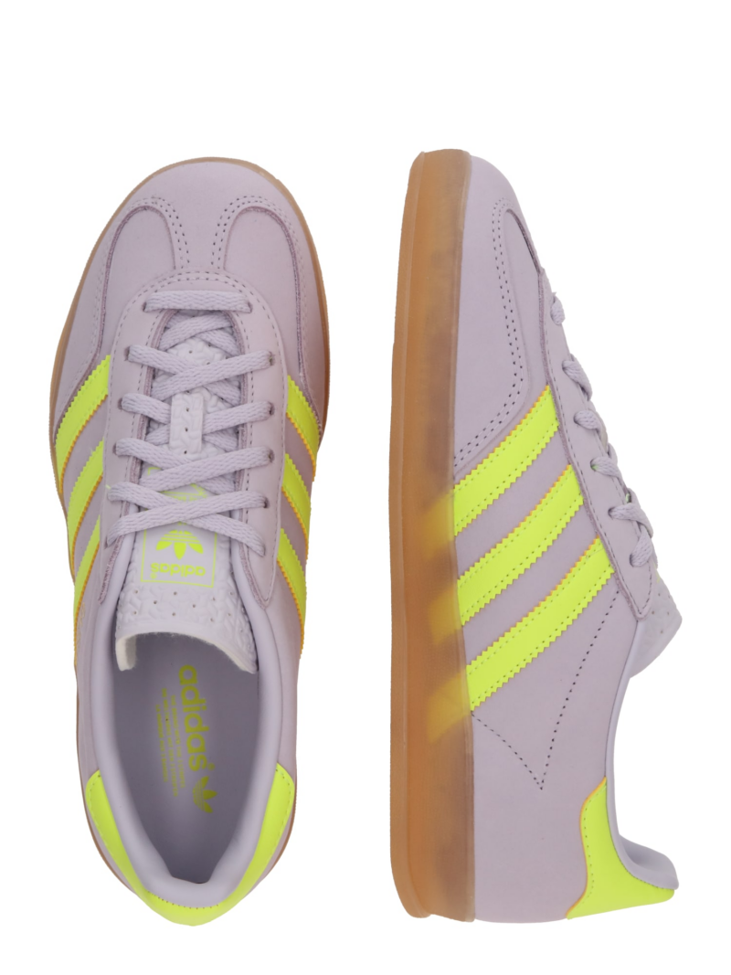 ADIDAS ORIGINALS Sneaker low 'Gazelle'  galben / mov lavandă