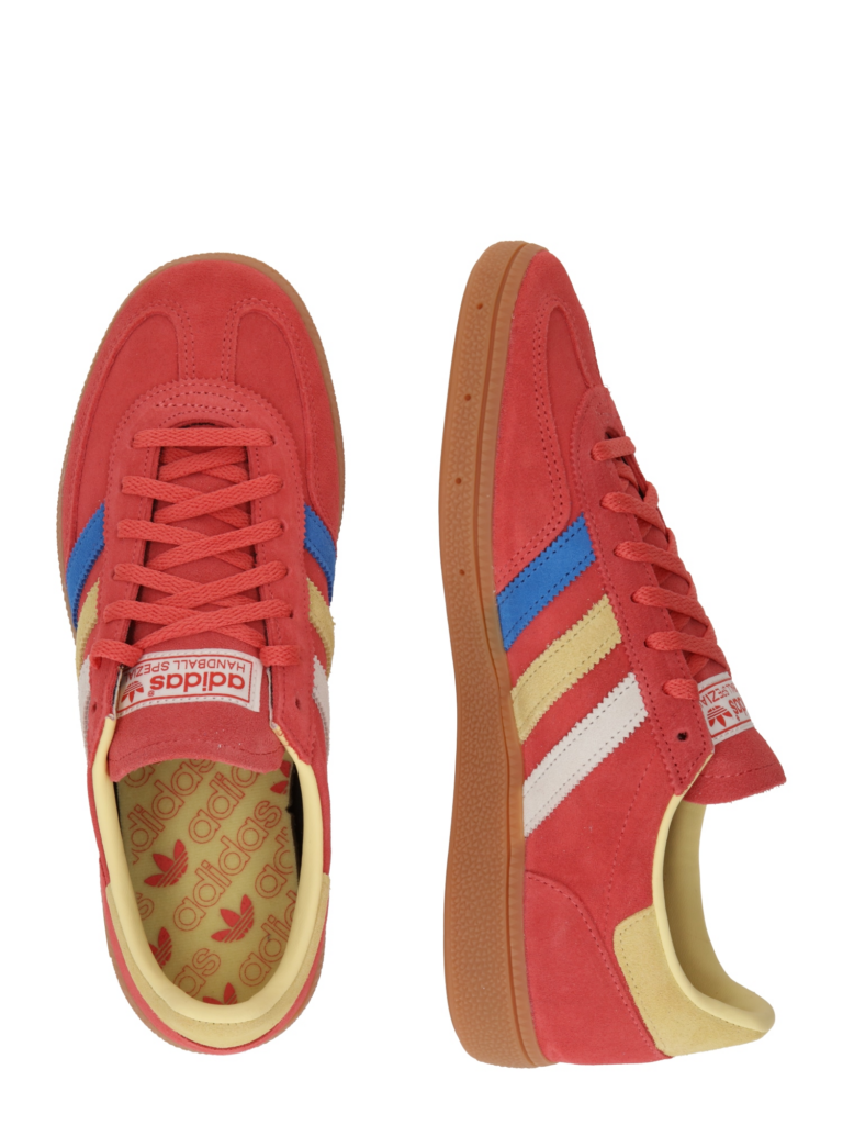 ADIDAS ORIGINALS Sneaker low 'HANDBALL SPEZIAL'  albastru / galben / roșu / alb