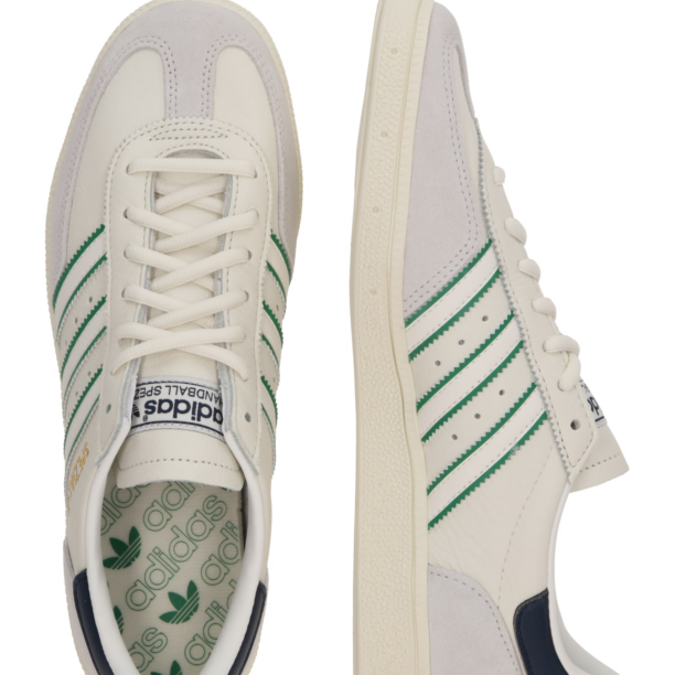 ADIDAS ORIGINALS Sneaker low 'HANDBALL SPEZIAL'  albastru marin / gri deschis / verde / alb