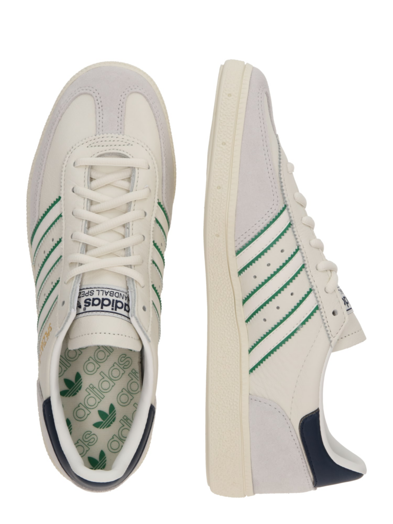 ADIDAS ORIGINALS Sneaker low 'HANDBALL SPEZIAL'  albastru marin / gri deschis / verde / alb