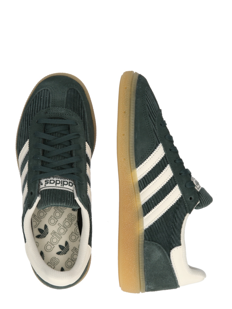 ADIDAS ORIGINALS Sneaker low 'HANDBALL SPEZIAL'  verde închis / alb