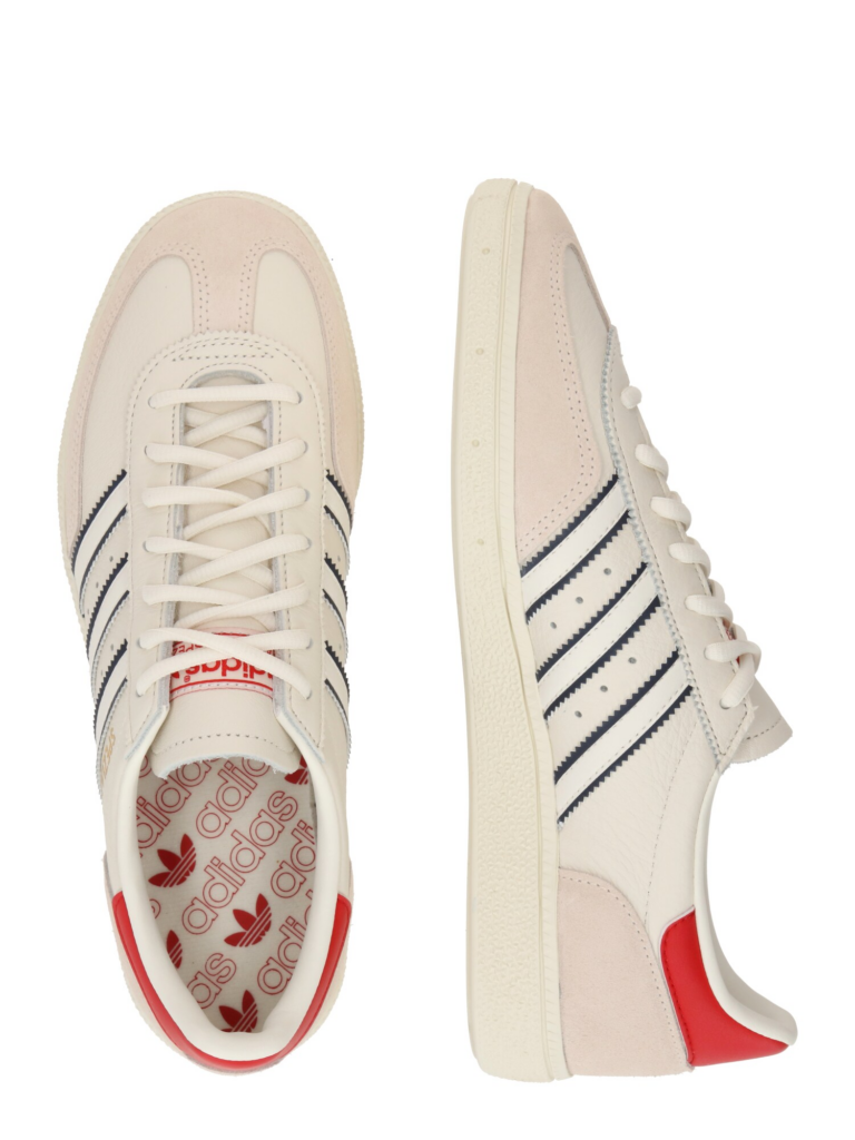 ADIDAS ORIGINALS Sneaker low 'Handball Spezial'  albastru marin / auriu / roșu / alb lână