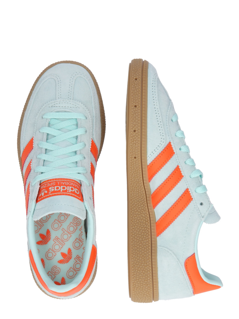 ADIDAS ORIGINALS Sneaker low 'Handball Spezial'  azuriu / portocaliu închis