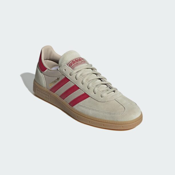 Preţ ADIDAS ORIGINALS Sneaker low 'Handball Spezial'  gri taupe / roşu închis