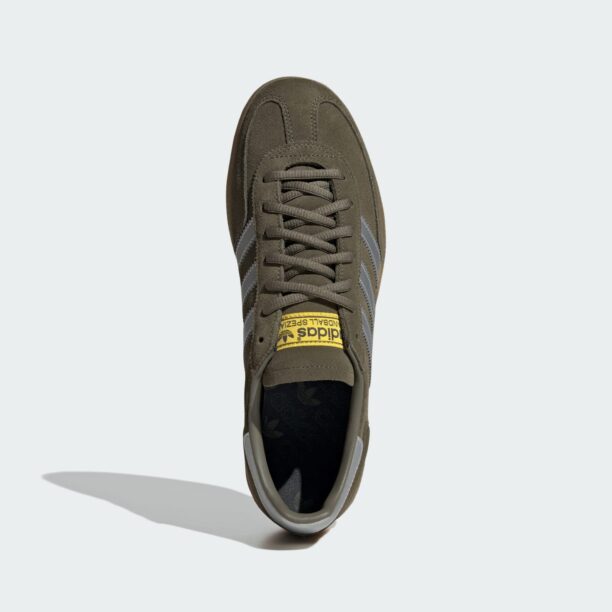 ADIDAS ORIGINALS Sneaker low 'Handball Spezial'  maro / galben / oliv / argintiu preţ