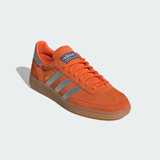 Preţ ADIDAS ORIGINALS Sneaker low 'Handball Spezial'  portocaliu / argintiu