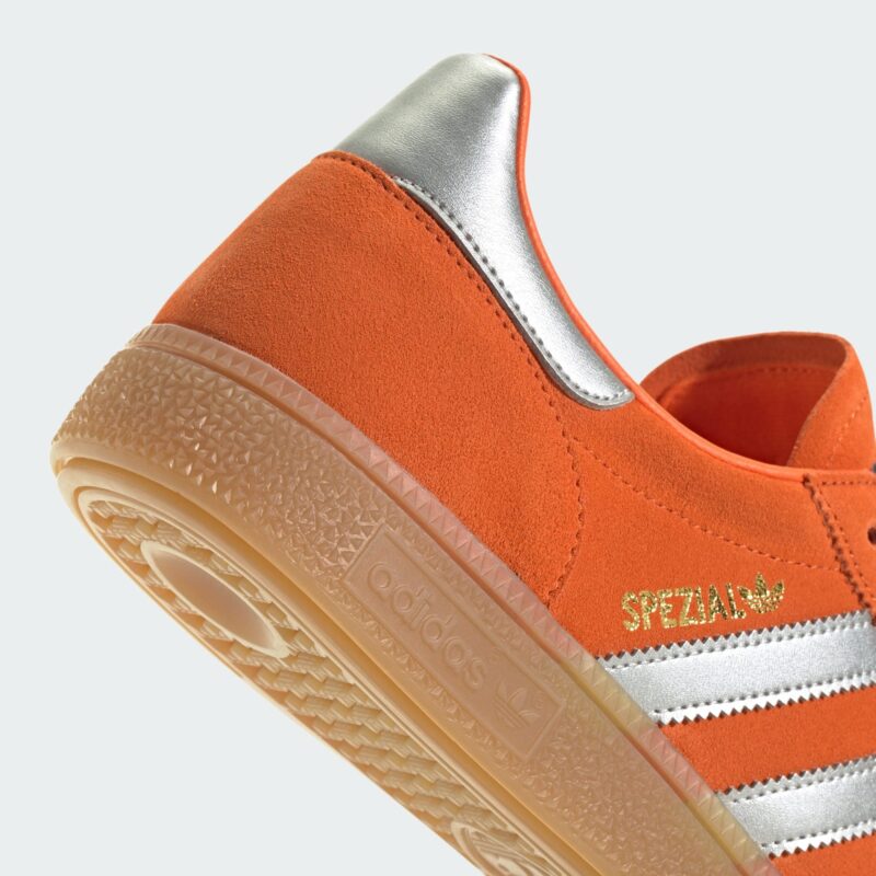 Original ADIDAS ORIGINALS Sneaker low 'Handball Spezial'  portocaliu / argintiu