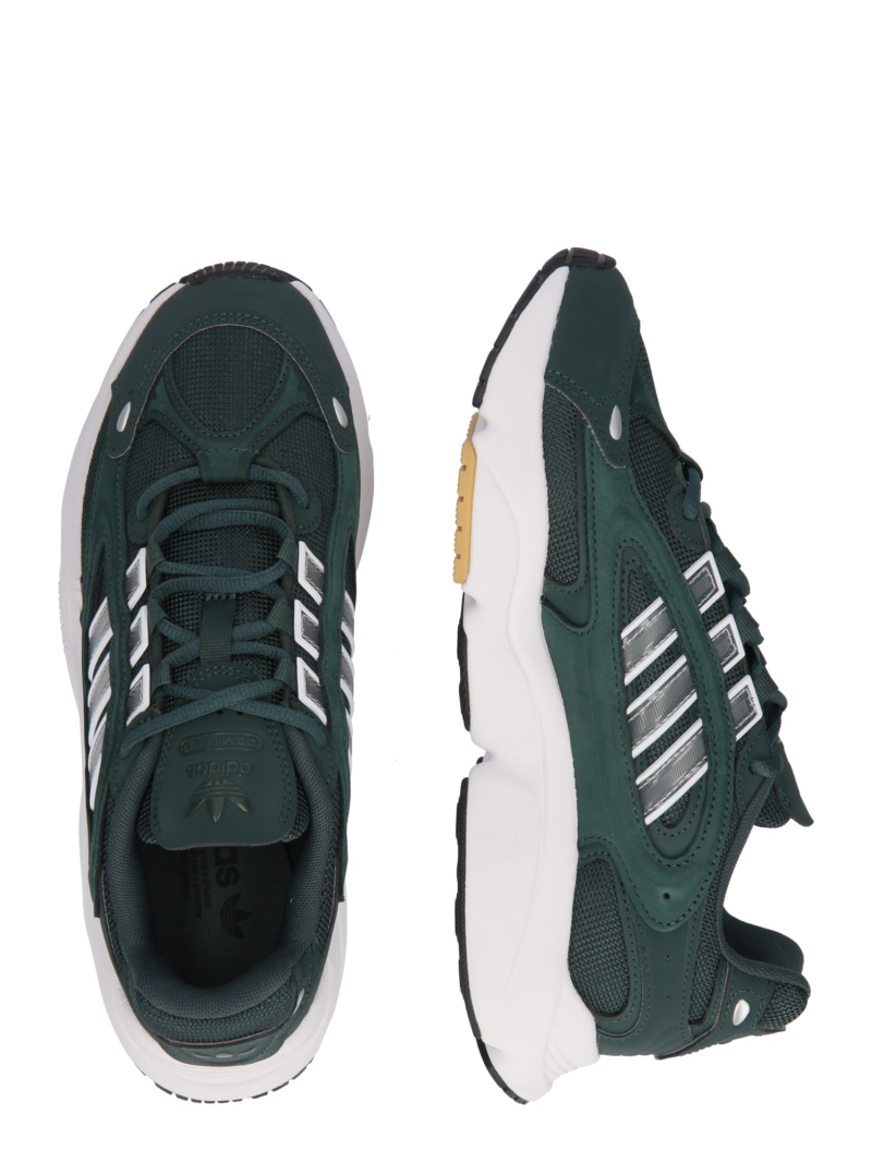 ADIDAS ORIGINALS Sneaker low 'OZMILLEN'  verde închis / negru / alb