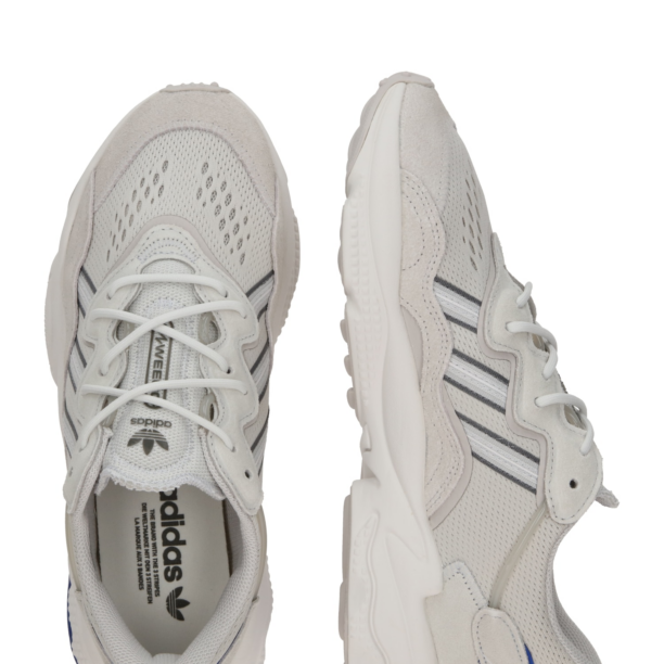 ADIDAS ORIGINALS Sneaker low 'OZWEEGO'  gri / gri închis / alb