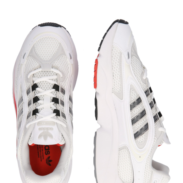 ADIDAS ORIGINALS Sneaker low 'Ozmillen'  gri deschis / roșu / negru / alb