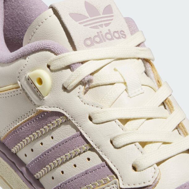 Original ADIDAS ORIGINALS Sneaker low 'Rivalry 86'  galben pastel / mov liliachiu / alb natural