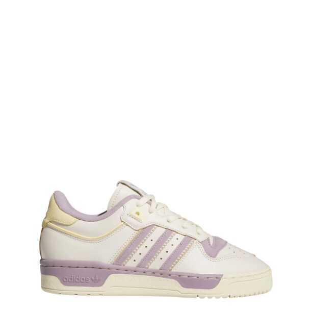 ADIDAS ORIGINALS Sneaker low 'Rivalry 86'  galben pastel / mov liliachiu / alb natural