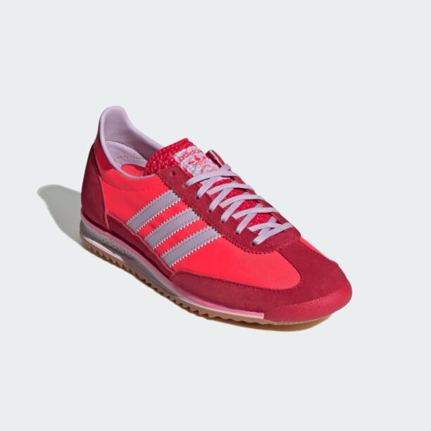 Preţ ADIDAS ORIGINALS Sneaker low 'SL 72 OG'  roșu cireș / roșu neon / alb