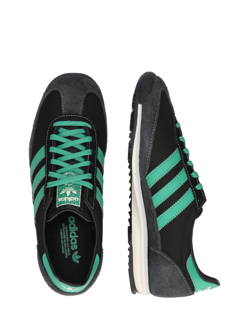 ADIDAS ORIGINALS Sneaker low 'SL 72 OG'  verde mentă / negru