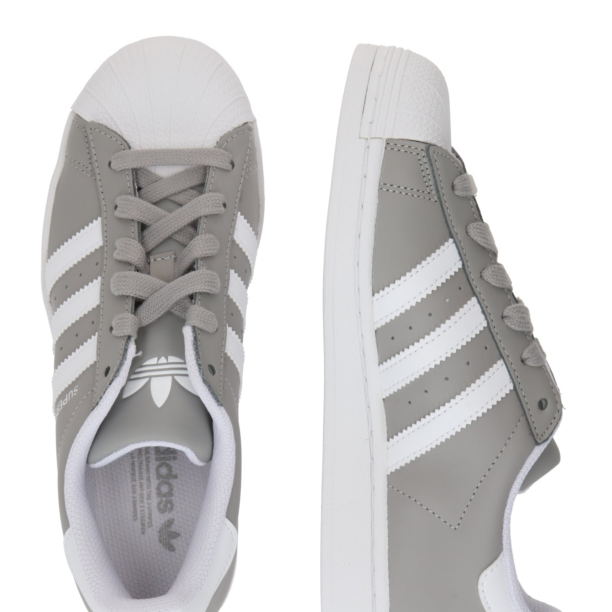 ADIDAS ORIGINALS Sneaker low 'SUPERSTAR'  gri / alb preţ