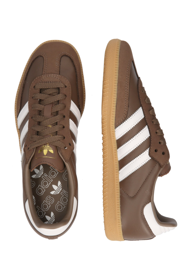 ADIDAS ORIGINALS Sneaker low 'Samba'  maro / alb