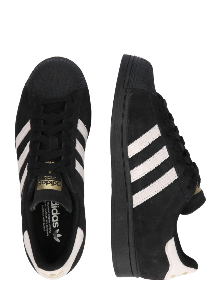 ADIDAS ORIGINALS Sneaker low 'Superstar'  auriu / negru / alb