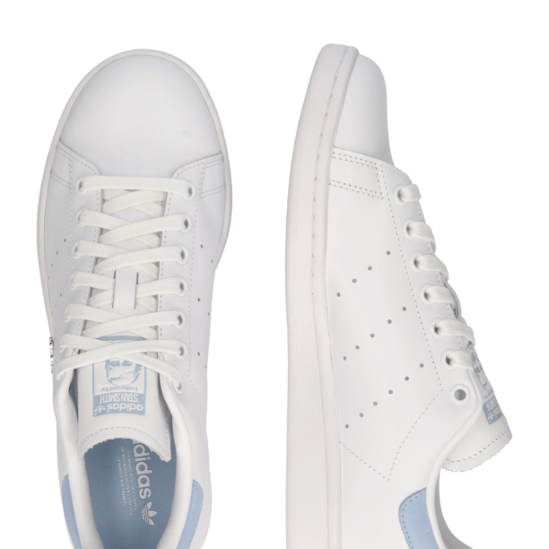 ADIDAS ORIGINALS Sneaker low  albastru deschis / alb