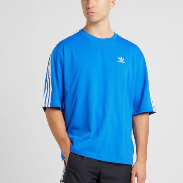 ADIDAS ORIGINALS Tricou 'Adicolor'  azur / alb preţ