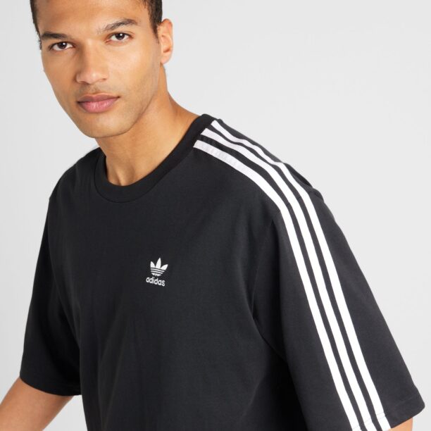 ADIDAS ORIGINALS Tricou 'Adicolor'  negru / alb preţ