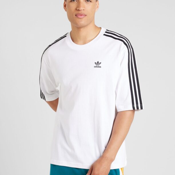 ADIDAS ORIGINALS Tricou 'Adicolor'  negru / alb