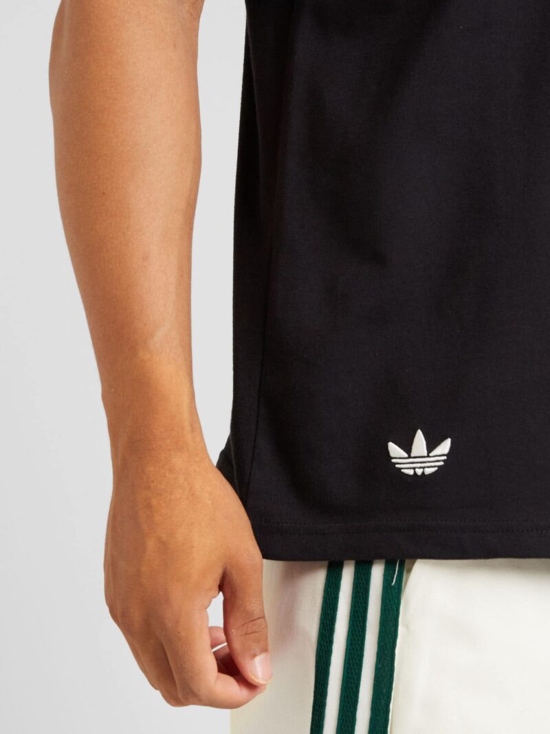 ADIDAS ORIGINALS Tricou 'Neuclassics'  negru / alb preţ