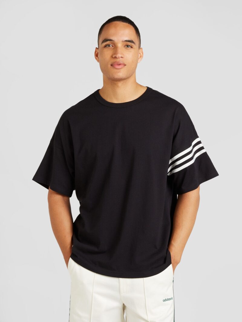 Preţ ADIDAS ORIGINALS Tricou 'Neuclassics'  negru / alb