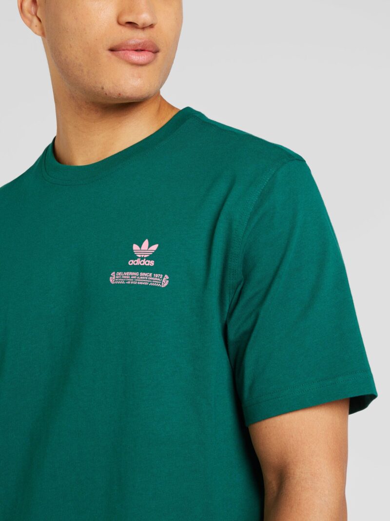 Preţ ADIDAS ORIGINALS Tricou 'STREET APPETITO'  verde / roz deschis / alb