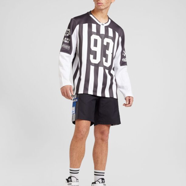 ADIDAS ORIGINALS Tricou 'Team 93'  negru / alb preţ