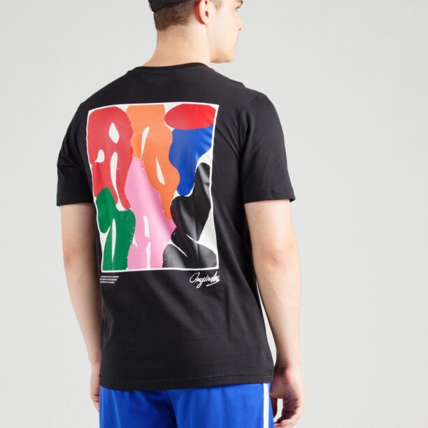 ADIDAS ORIGINALS Tricou 'Training Supply Fashion Arty'  albastru / verde / roșu / negru