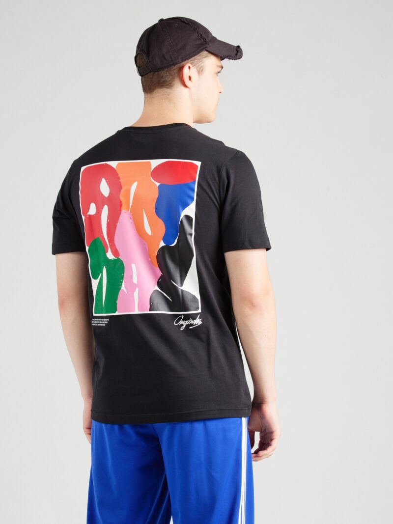 ADIDAS ORIGINALS Tricou 'Training Supply Fashion Arty'  albastru / verde / roșu / negru