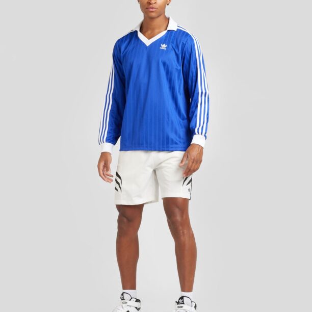 ADIDAS ORIGINALS Tricou  albastru / alb preţ