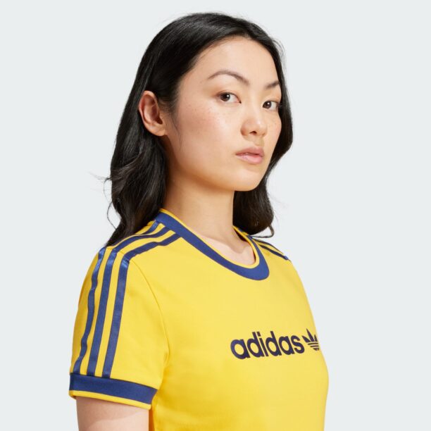 Cumpăra ADIDAS ORIGINALS Tricou  albastru / galben