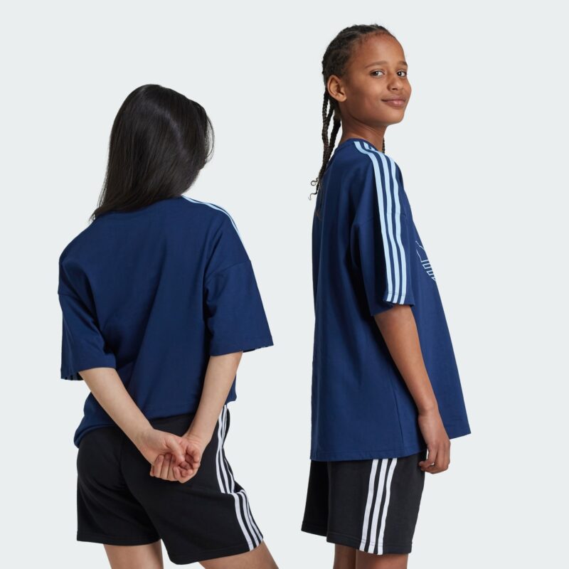 Cumpăra ADIDAS ORIGINALS Tricou  bleumarin / albastru deschis