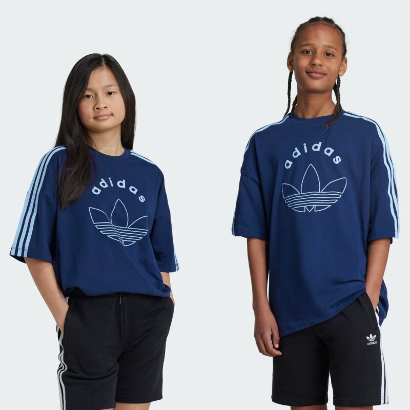 ADIDAS ORIGINALS Tricou  bleumarin / albastru deschis