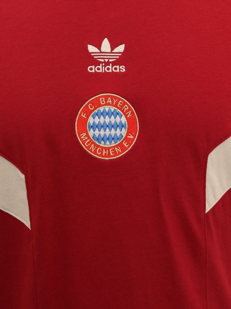 ADIDAS ORIGINALS Tricou funcțional 'FCB OG'  bej / albastru / roșu preţ